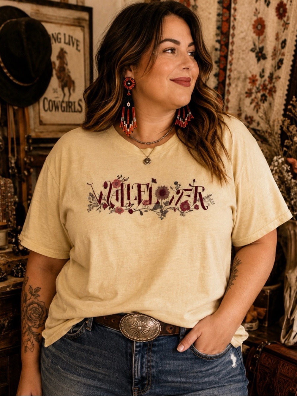 Wallflower tee